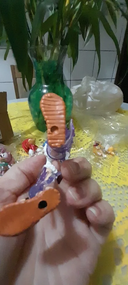 Foto de un comprador: Figura de Luffy Gear 5 Nika de PVC, 21 cm de altura