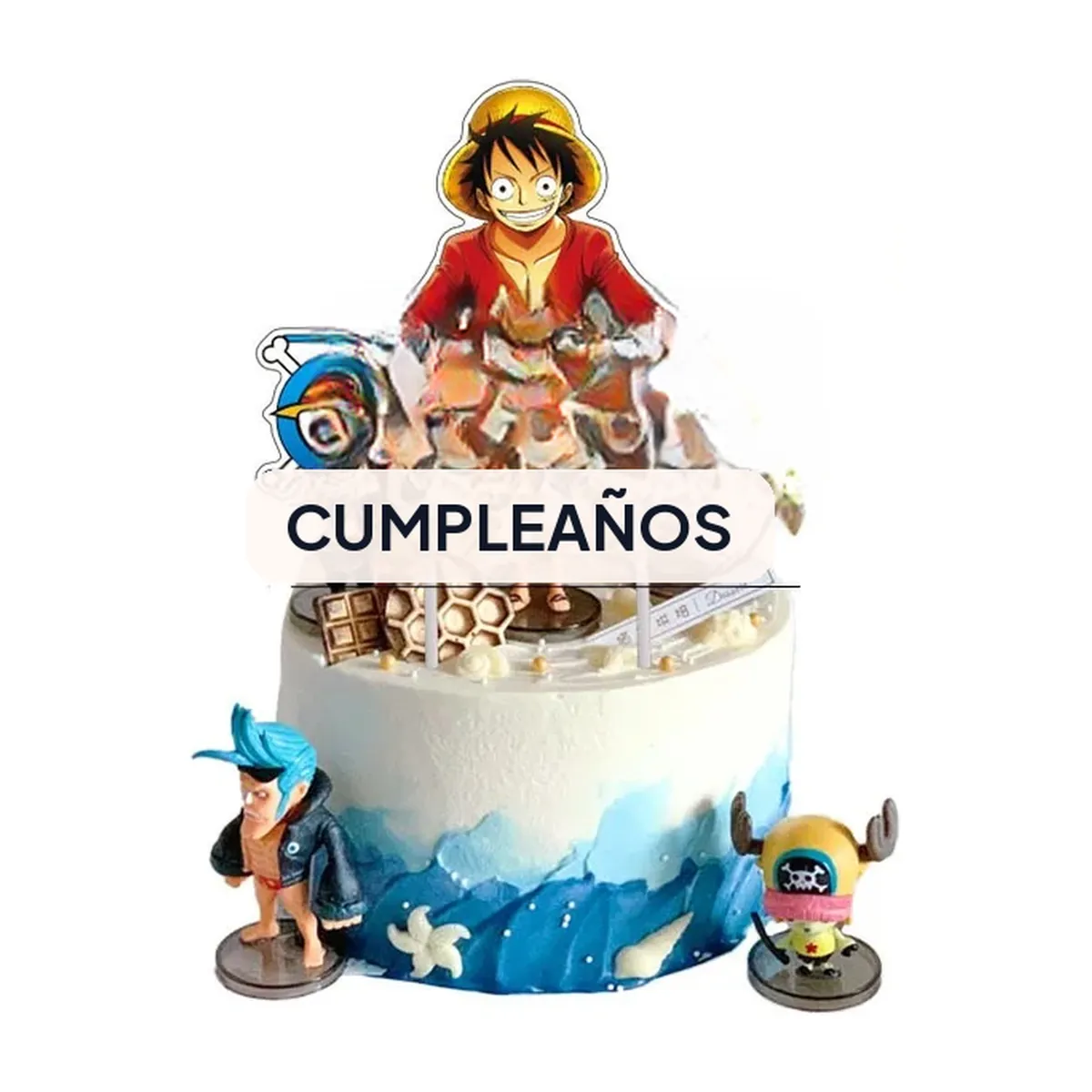 Adornos para pastel de One Piece y artículos para fiesta – vue 3