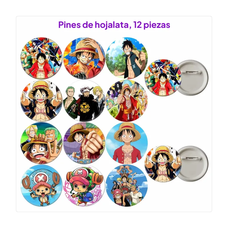 Adornos para pastel de One Piece y artículos para fiesta – Revisa y guarda todo