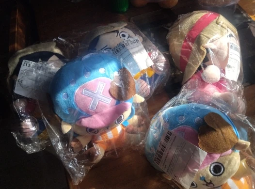 Foto de un comprador: Figura de Zoro de peluche, también Luffy y Chopper, 12 a 20 cm