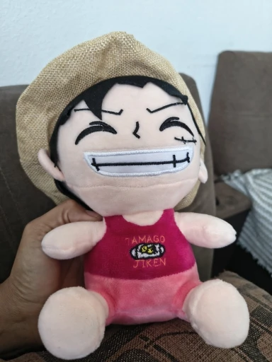 Foto de un comprador: Figura de Zoro de peluche, también Luffy y Chopper, 12 a 20 cm