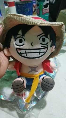 Foto de un comprador: Figura de Zoro de peluche, también Luffy y Chopper, 12 a 20 cm