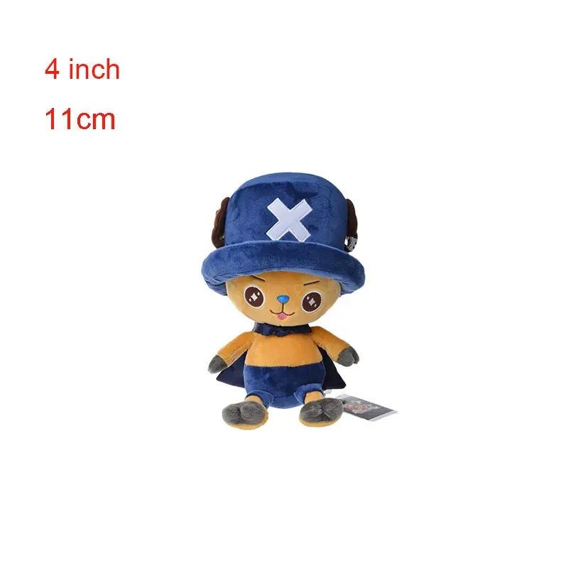 Anime una pieza juguetes de peluche Luffy Chopper Sabo – chopper 5, 11 cm