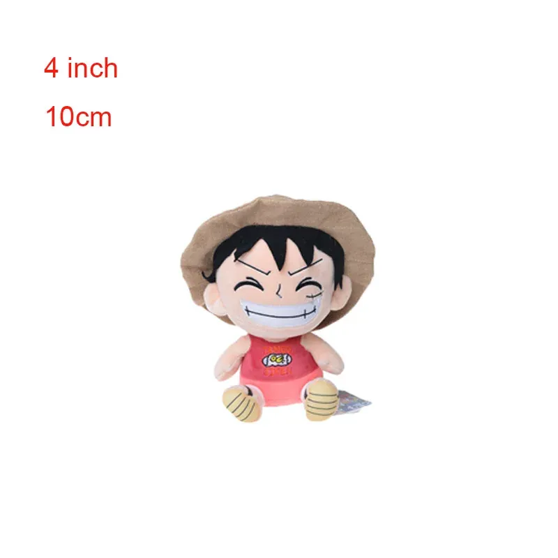 Anime una pieza juguetes de peluche Luffy Chopper Sabo – luffy, 10 cm