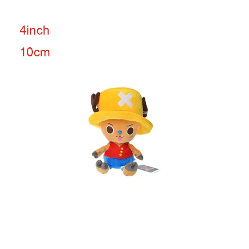 Anime una pieza juguetes de peluche Luffy Chopper Sabo – chopper, 10 cm