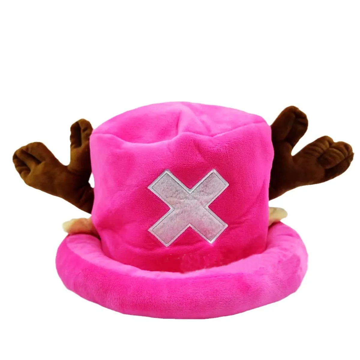 Brdwn Piece Unisex Tony Chopper Cosplay disfraz sombrero gorra – rose