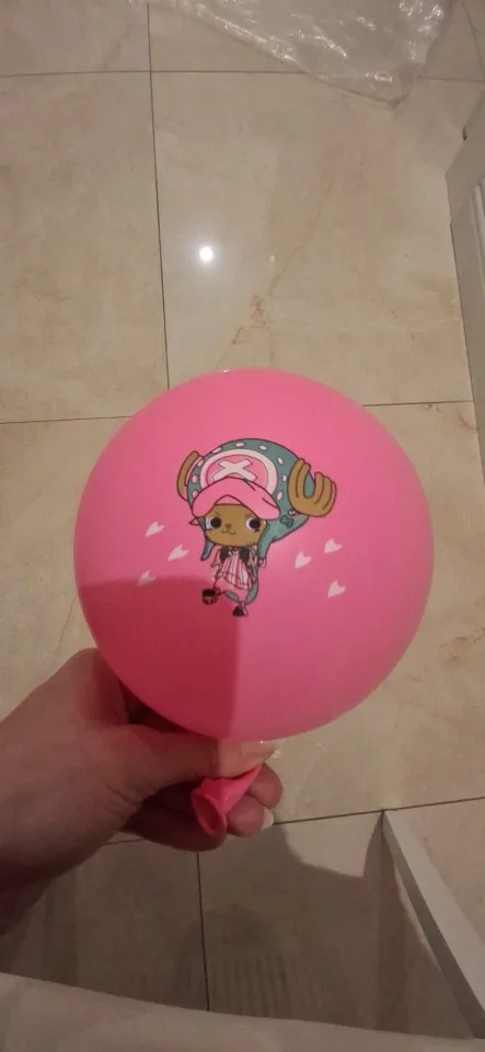 Foto de un comprador: Globos de One Piece para fiesta con banner y adorno de pastel