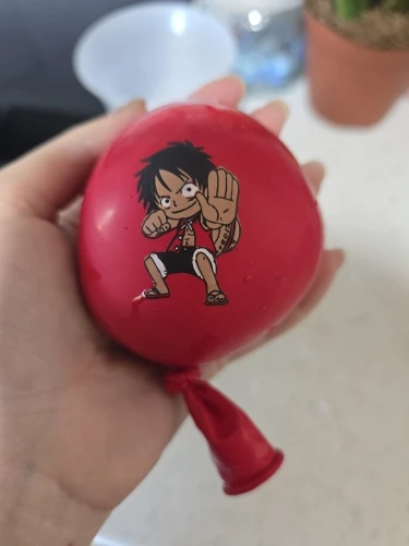 Foto de un comprador: Globos de One Piece para fiesta con banner y adorno de pastel