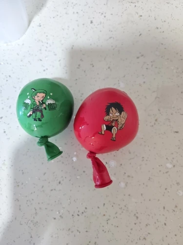 Foto de un comprador: Globos de One Piece para fiesta con banner y adorno de pastel