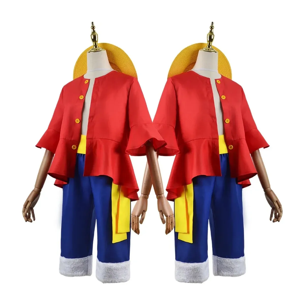 Disfraz de Luffy de Monkey D. Luffy: traje y sombrero – vue 5