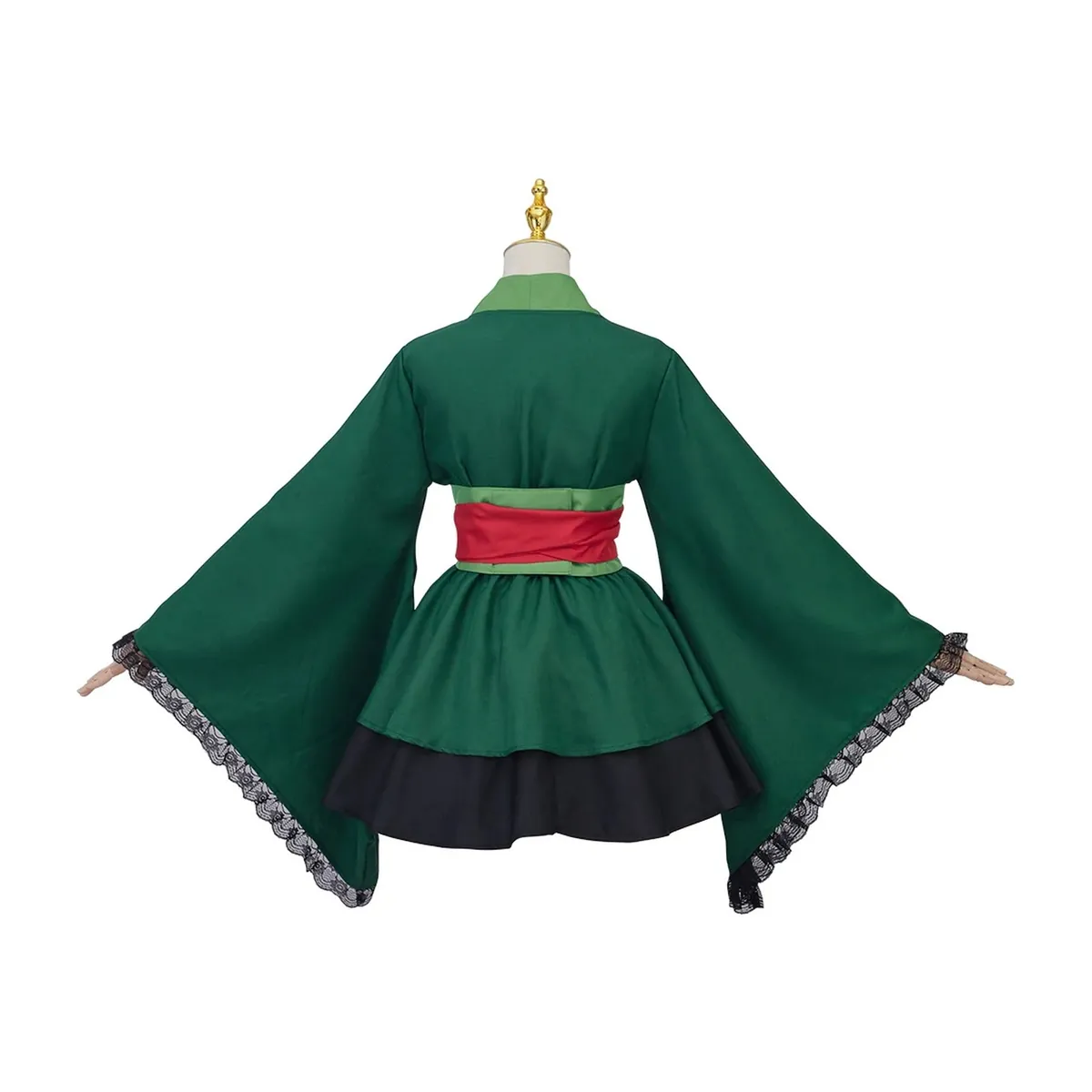 Disfraz de Zoro estilo kimono para mujer, conjunto de poliéster – vue 5