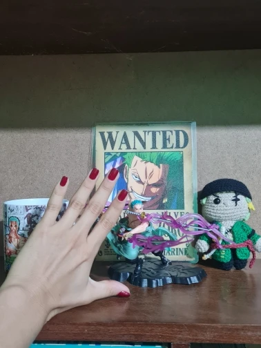 Foto de un comprador: Figura de One Piece GK de 10 cm para armar y decorar