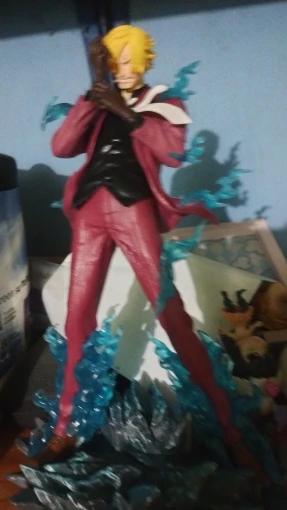 Foto de un comprador: Figura de Sanji de PVC de 24 cm, adorno de escritorio One Piece