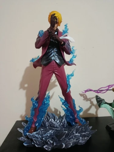Foto de un comprador: Figura de Sanji de PVC de 24 cm, adorno de escritorio One Piece