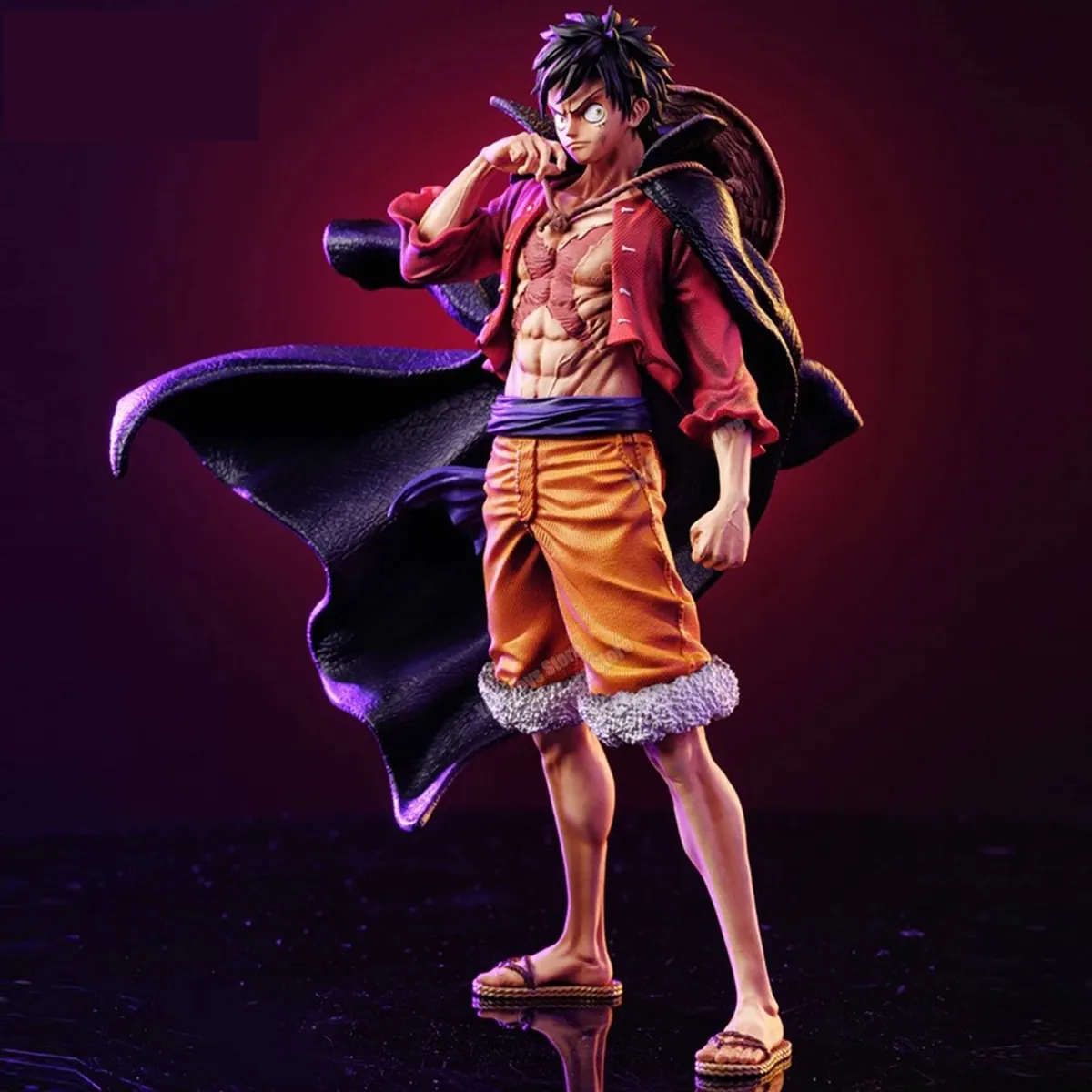 Figura de Luffy de One Piece, muñeco de acción para exhibir – vue 2