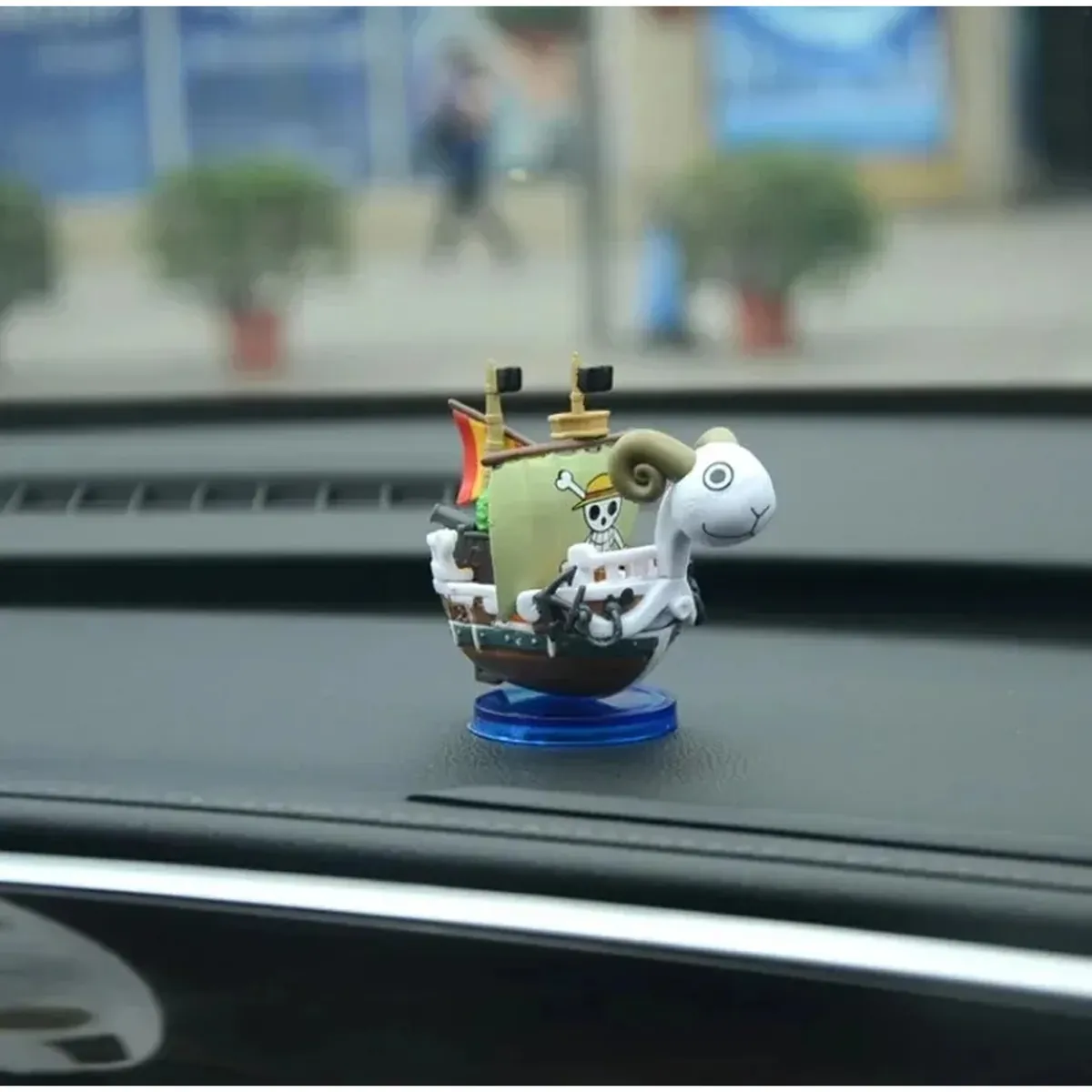 Figura de One Piece chibi: barco Thousand Sunny o Going Merry 7 cm – vue 2