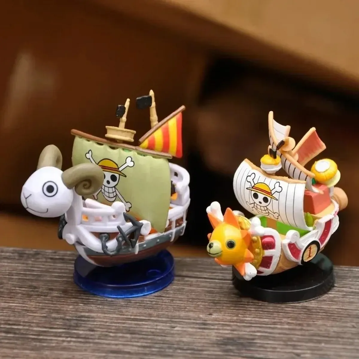 Figura de One Piece chibi: barco Thousand Sunny o Going Merry 7 cm – vue 4