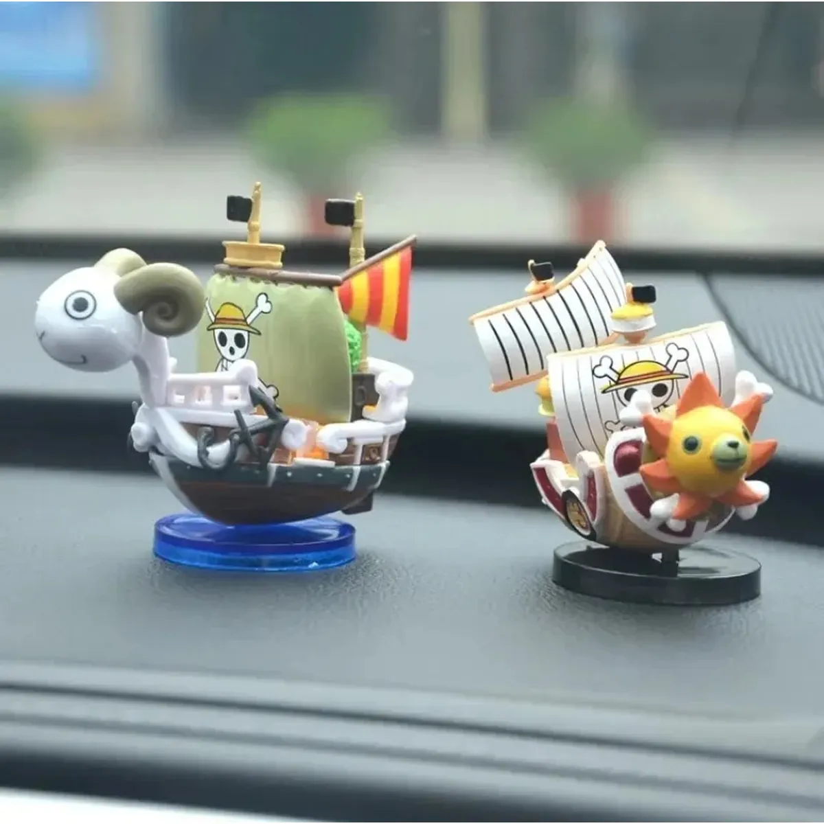 Figura de One Piece chibi: barco Thousand Sunny o Going Merry 7 cm – vue 5