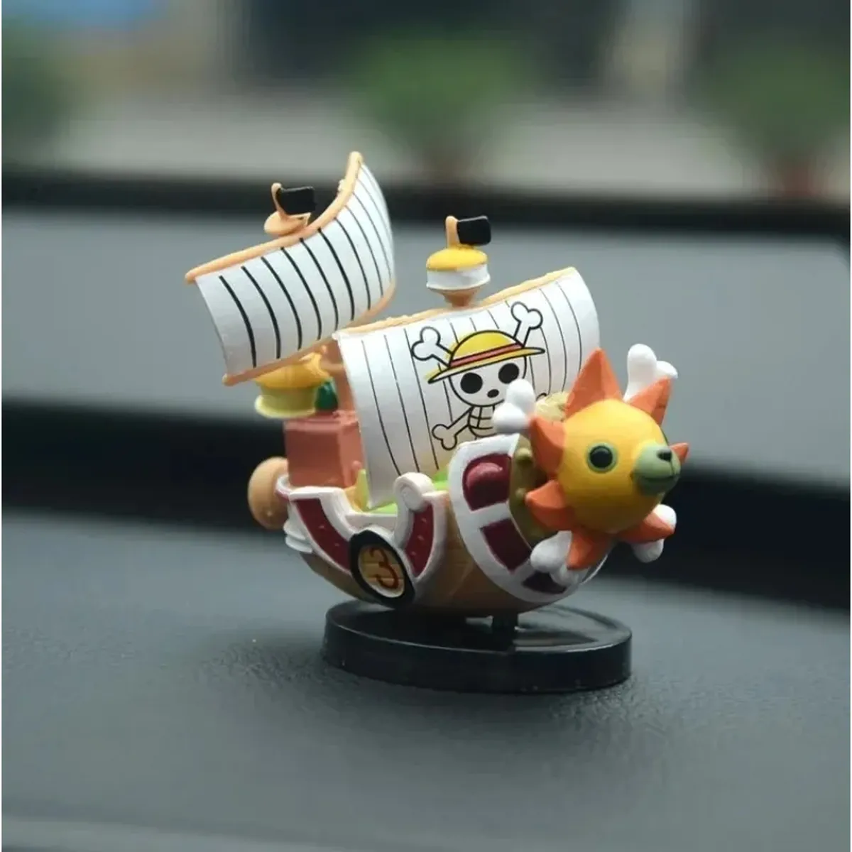 Figura de One Piece chibi: barco Thousand Sunny o Going Merry 7 cm – vue 6