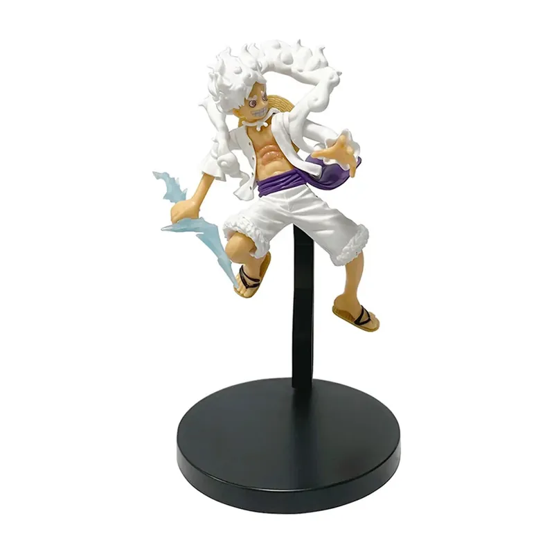 Figura de One Piece Luffy Nika de PVC, 18 cm con base – Con caja de color o en bolsa