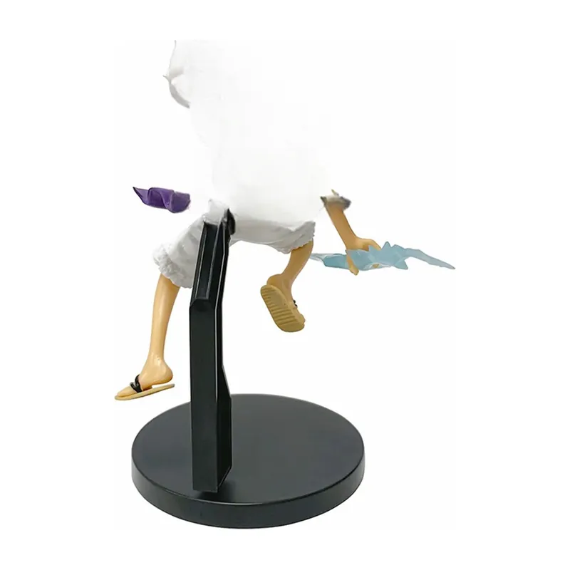 Figura de One Piece Luffy Nika de PVC, 18 cm con base – Medidas y pintura, con honestidad