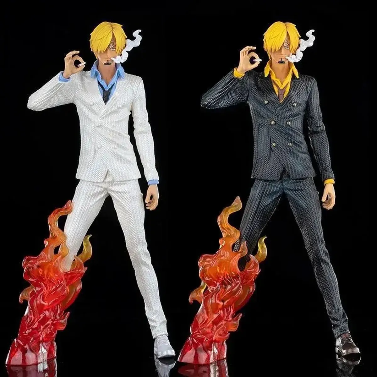 Figura de Sanji de acción en PVC, 32 cm en blanco o negro – vue 2