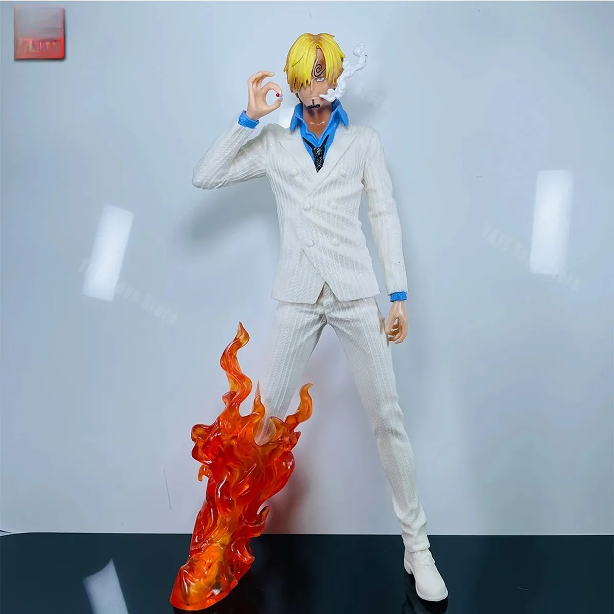 Figura de Sanji de acción en PVC, 32 cm en blanco o negro – vue 4