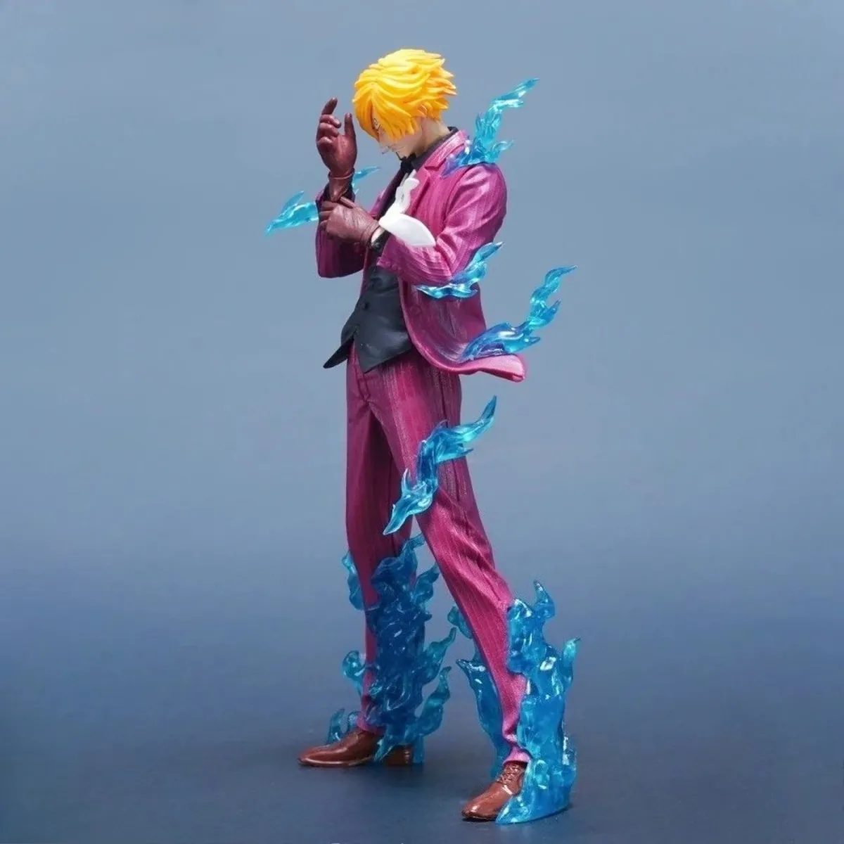 Figura de Sanji de PVC de 24 cm, adorno de escritorio One Piece – vue 3