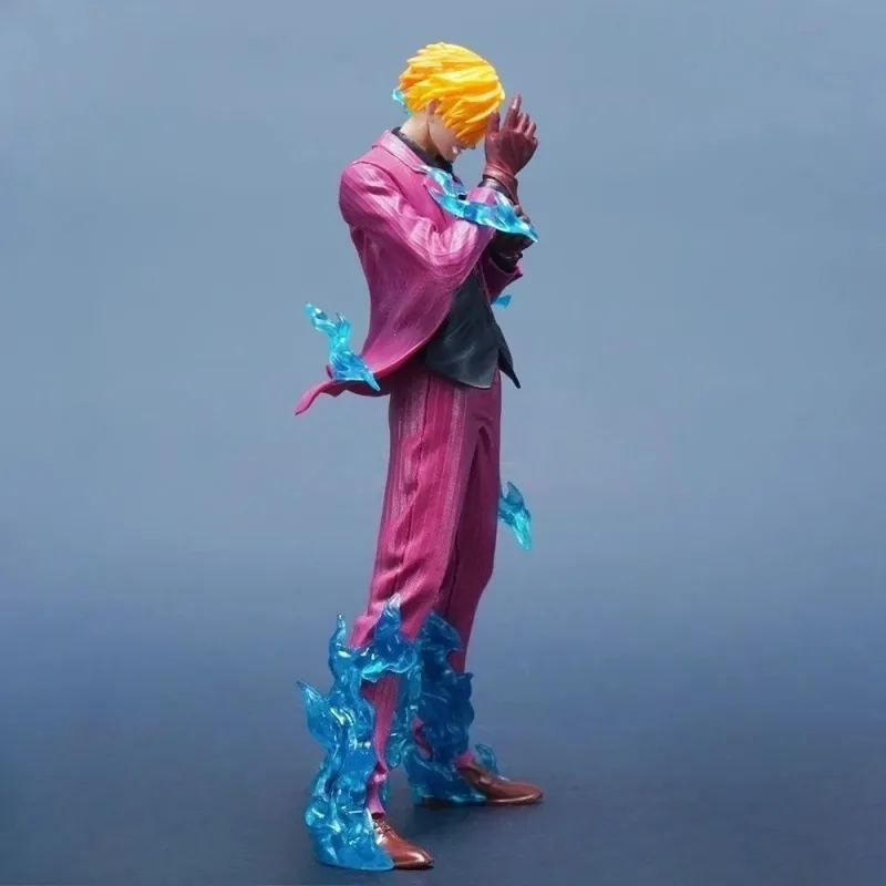 Figura de Sanji de PVC de 24 cm, adorno de escritorio One Piece – Medidas y color con margen