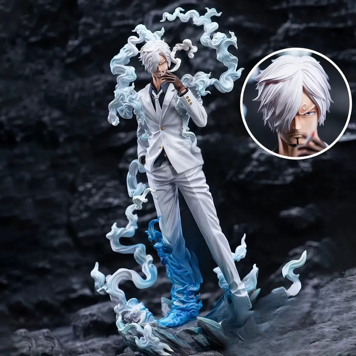 Figura de Sanji de resina GK, versión Nika del arco de Wano – vue 2