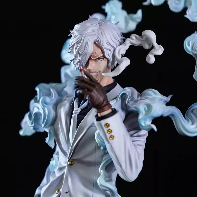 Figura de Sanji de resina GK, versión Nika del arco de Wano – Una versión que no existe en el anime