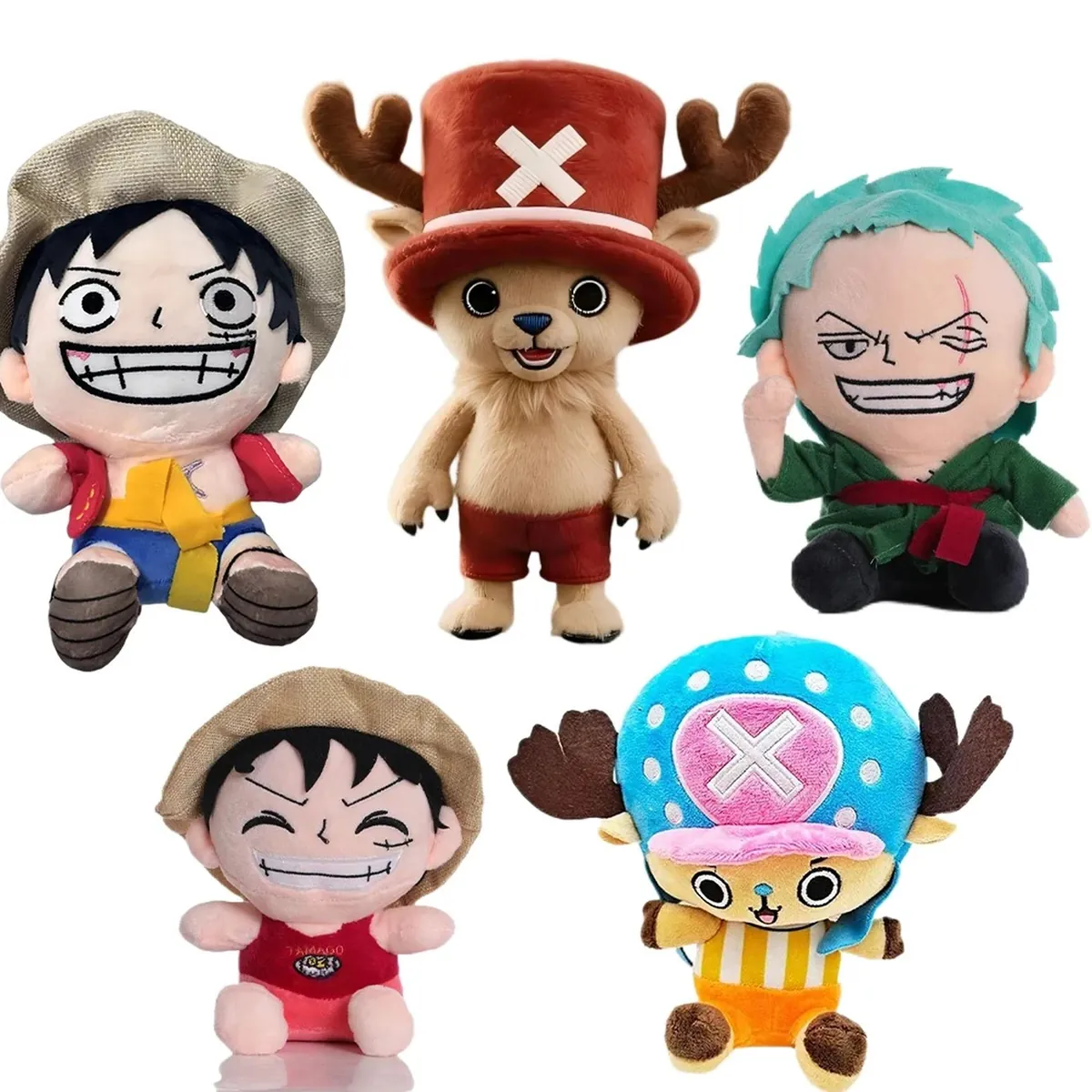 Figura de Zoro de peluche, también Luffy y Chopper, 12 a 20 cm – vue 2