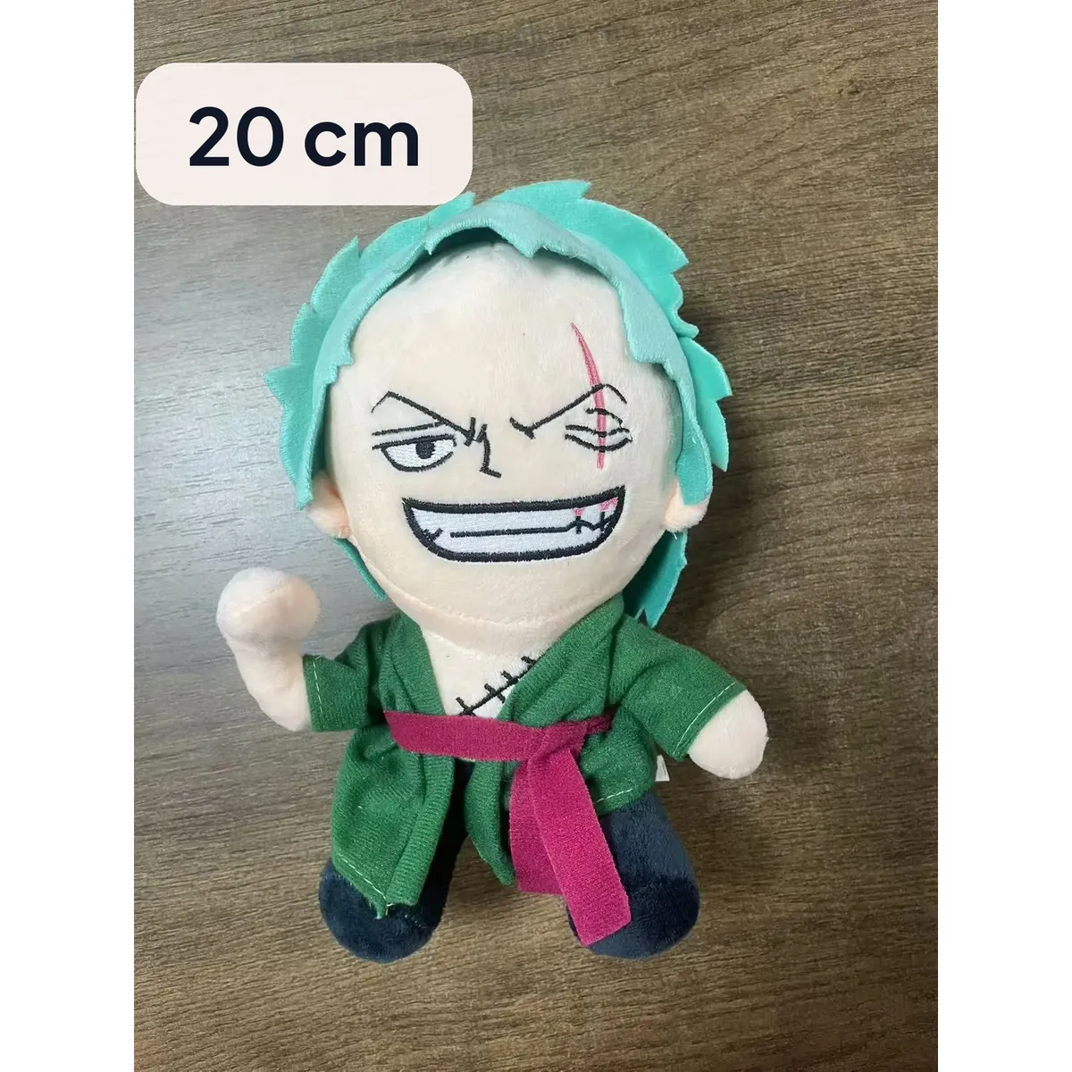 Figura de Zoro de peluche, también Luffy y Chopper, 12 a 20 cm – zoro, 20 cm