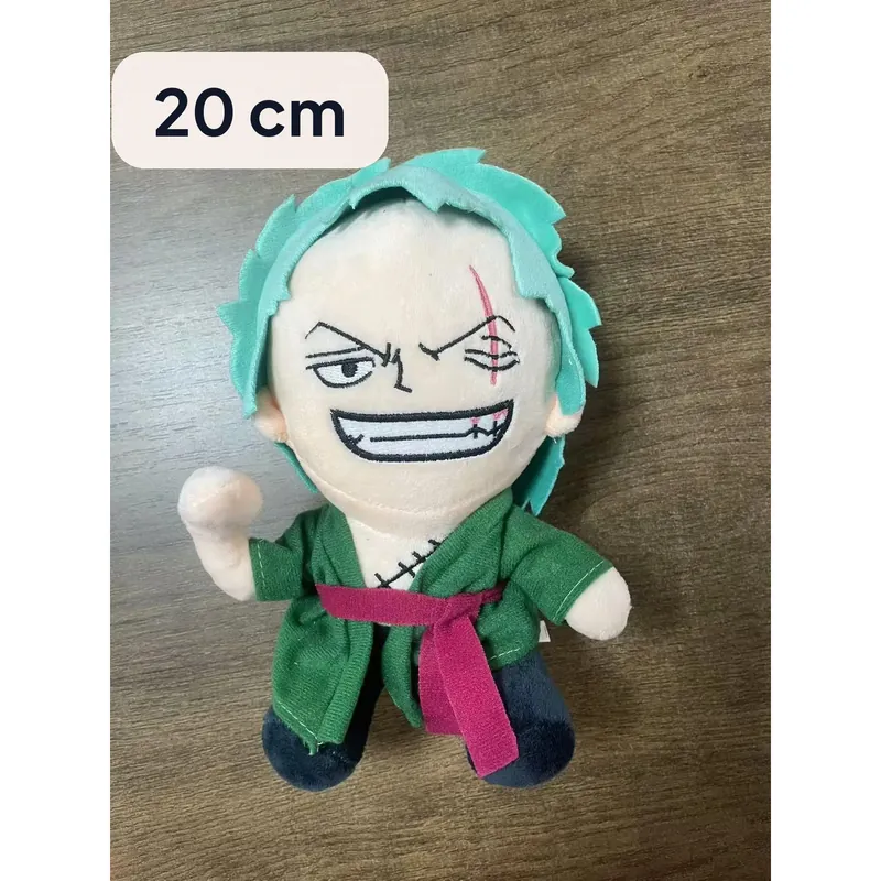 Figura de Zoro de peluche, también Luffy y Chopper, 12 a 20 cm – zoro, 20 cm