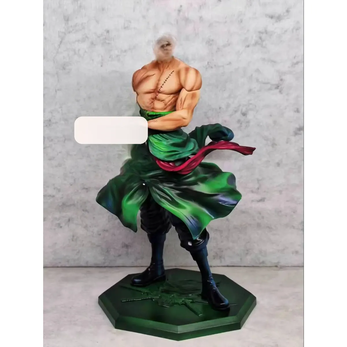 Figura de Zoro de PVC GK de 28 cm para decorar tu escritorio – vue 2