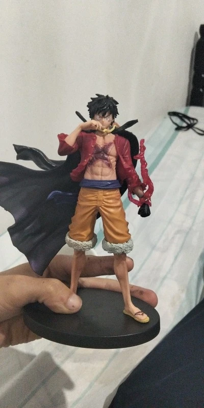 Foto de un comprador: Figura de Luffy de One Piece, muñeco de acción para exhibir