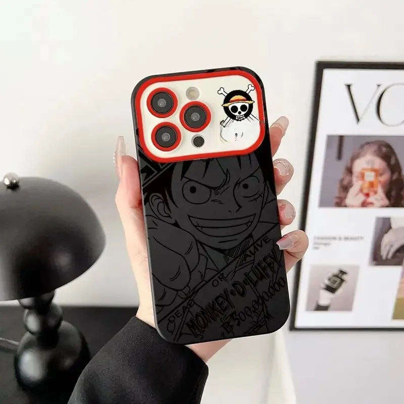Funda protectora para celular con diseño de Luffy en cuatro estilos – Primero tu modelo, después el diseño