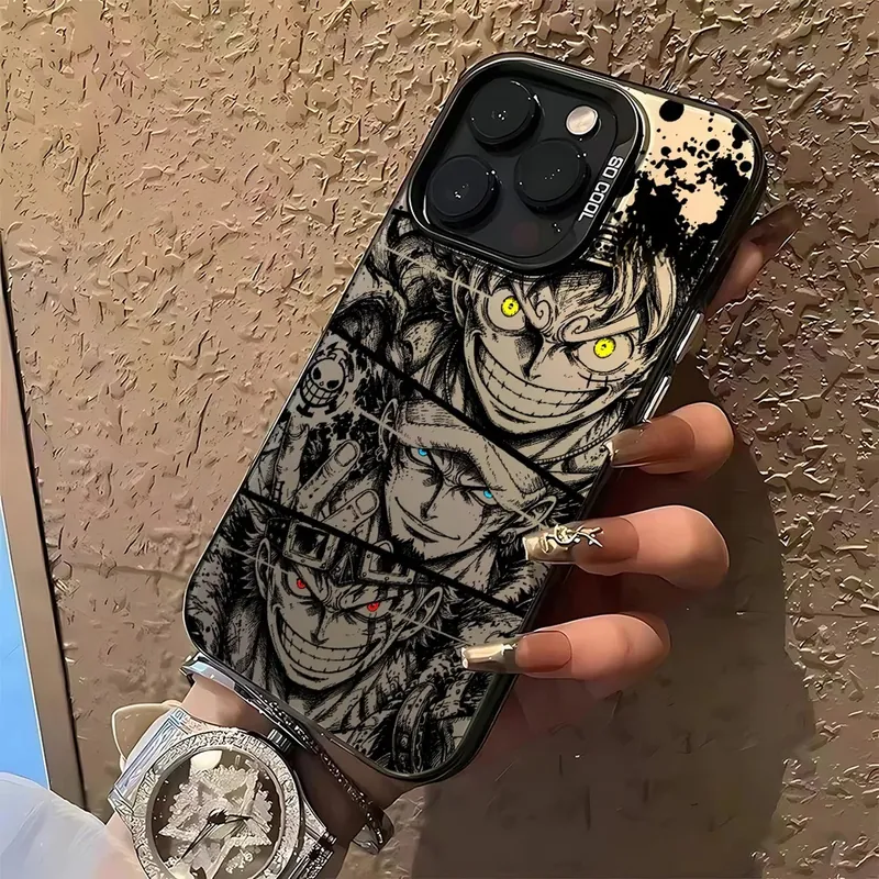 Funda de teléfono One Piece Luffy para iPhone 18 y modelos anteriores