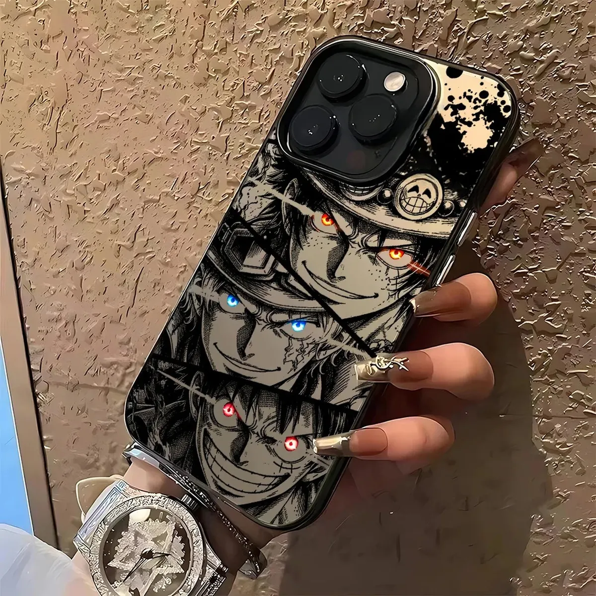 Funda de teléfono One Piece Luffy para iPhone 18 y modelos anteriores – cyb 444y148a2