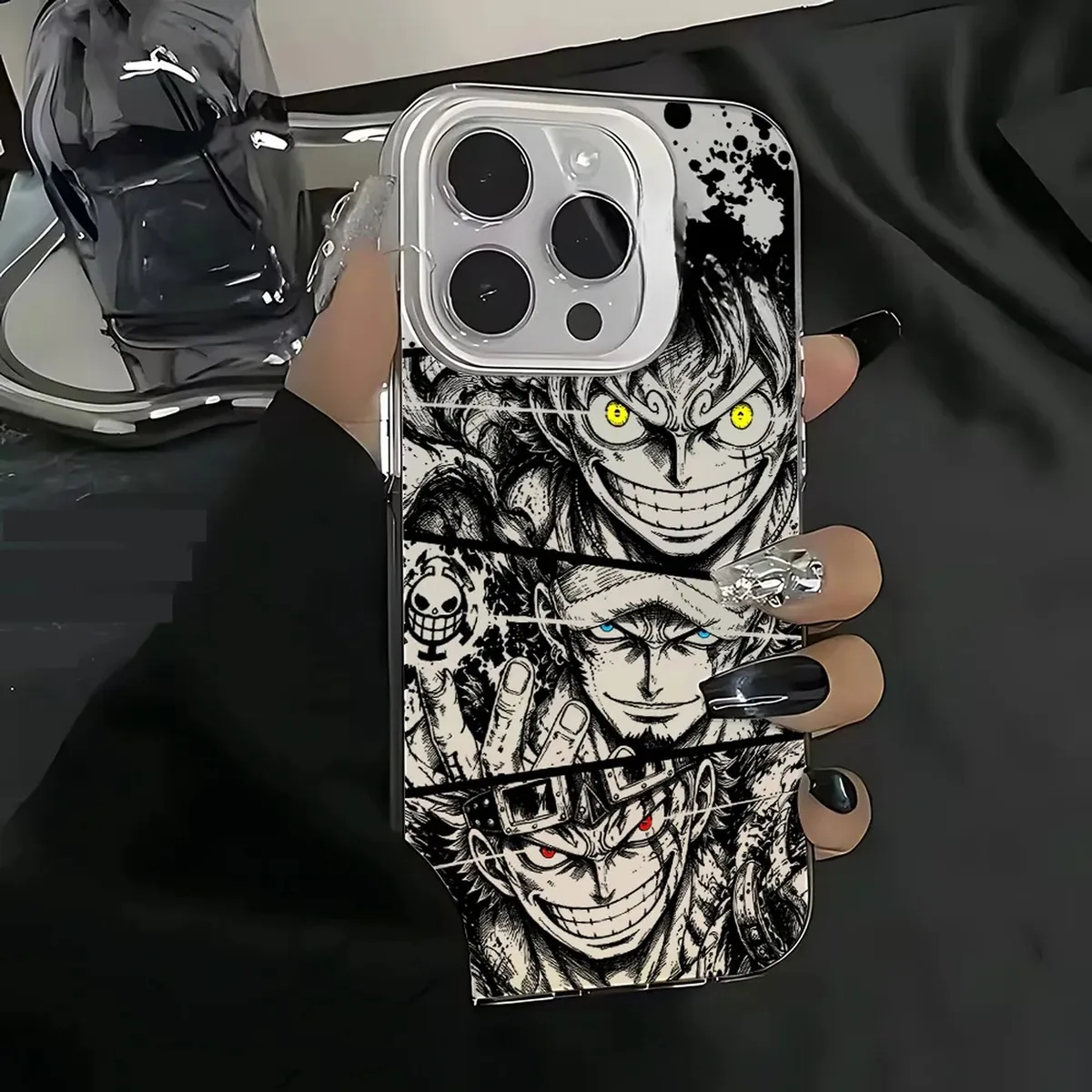 Funda de teléfono One Piece Luffy para iPhone 18 y modelos anteriores – cyw 444y148a1