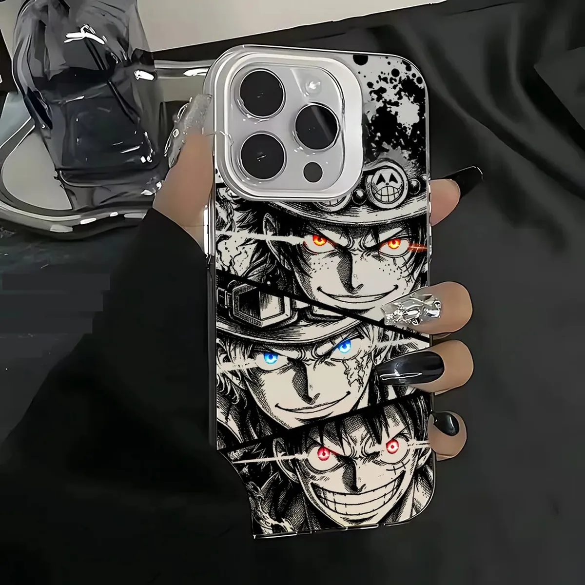 Funda de teléfono One Piece Luffy para iPhone 18 y modelos anteriores – cyw 444y148a2