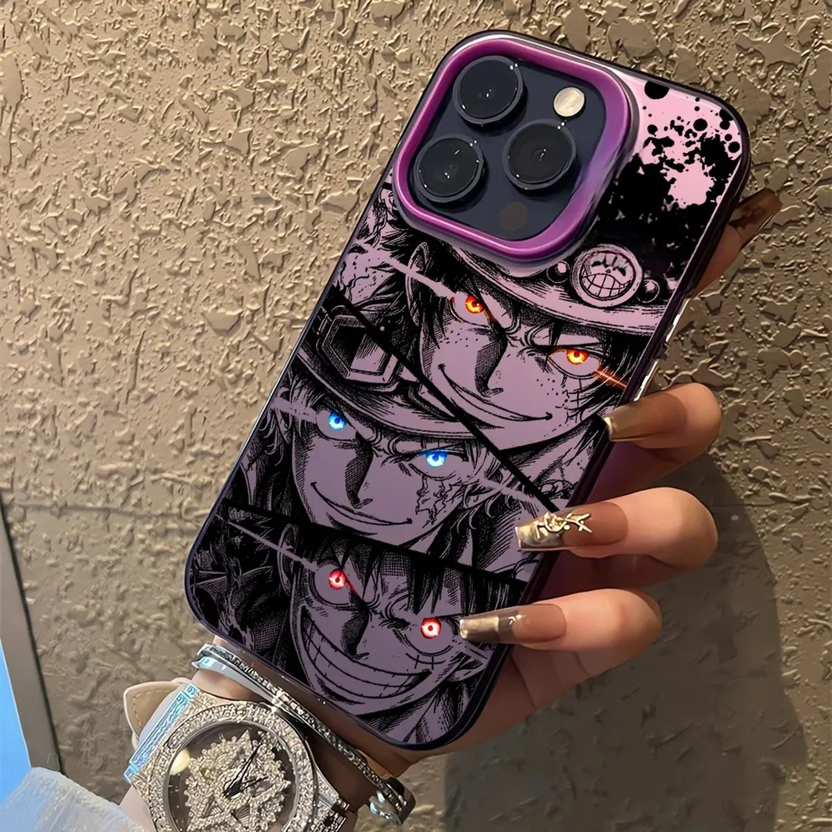 Funda de teléfono One Piece Luffy para iPhone 18 y modelos anteriores – cyz 444y148a2