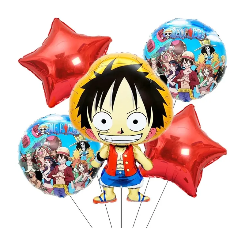 Globos de One Piece para cumpleaños, set de 5 piezas – Para cumpleaños y ambientes de fiesta