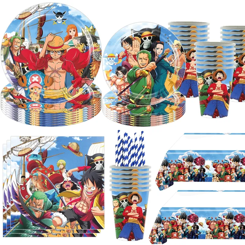 Globos de One Piece: kit de decoración para fiesta de cumpleaños