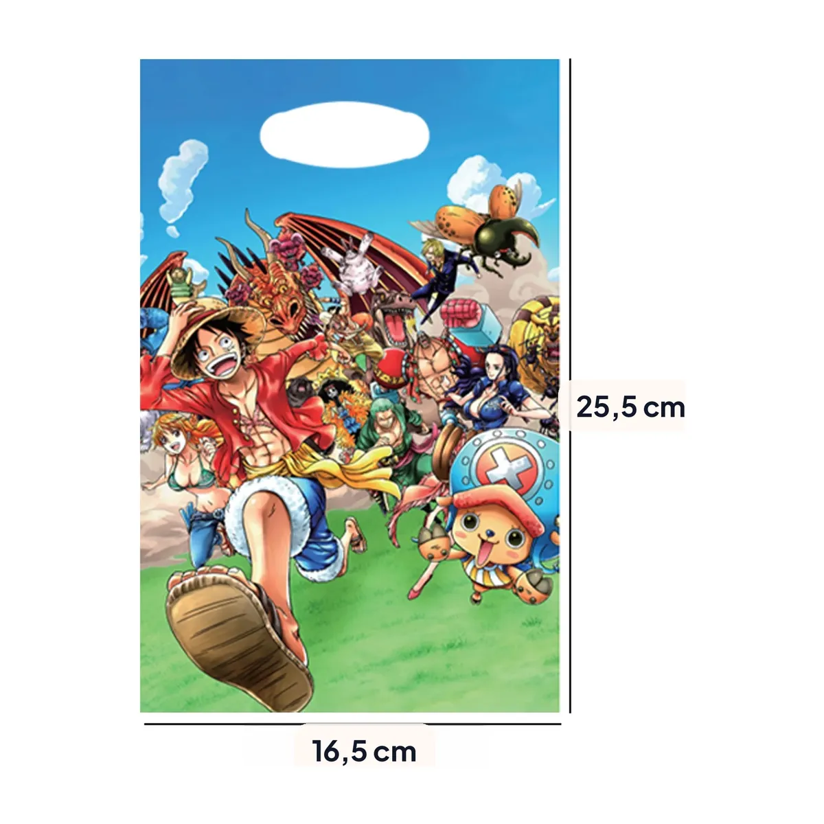 Globos de One Piece: kit de decoración para fiesta de cumpleaños – bolsas de regalo, set de 10