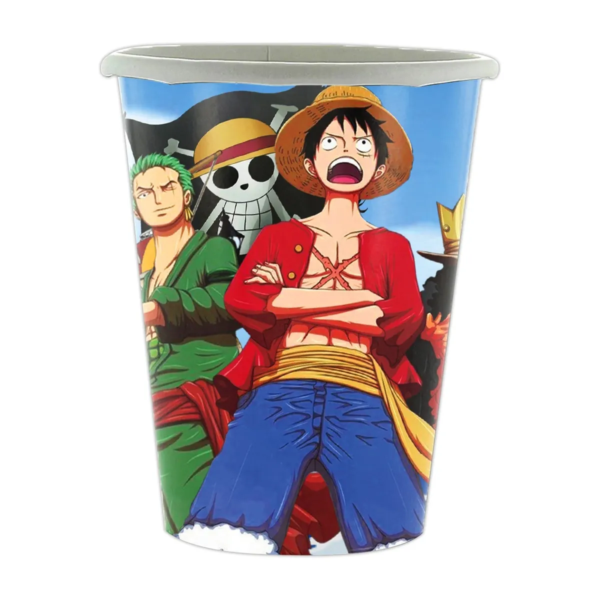 Globos de One Piece: kit de decoración para fiesta de cumpleaños – vasos, set de 10