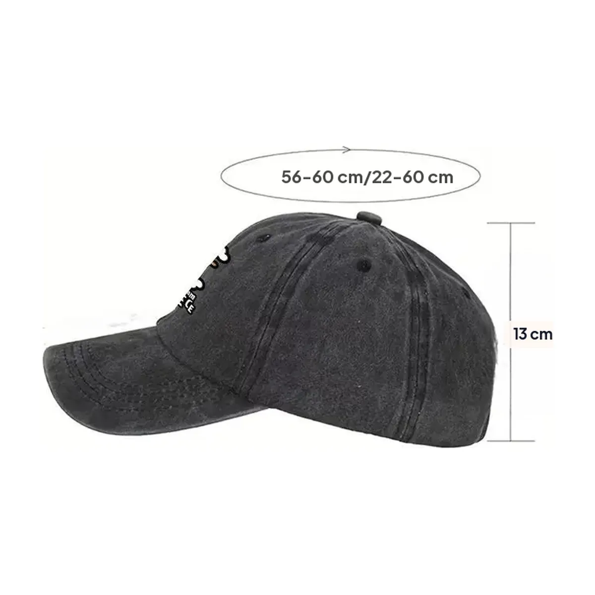 Gorra de béisbol de algodón suave con estampado de One Piece – vue 4