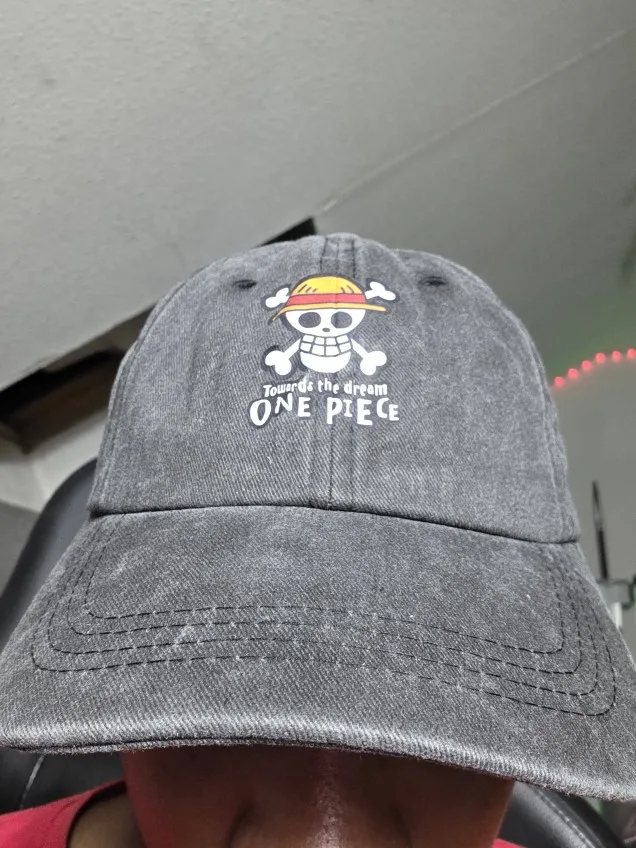Foto de un comprador: Gorra de béisbol de algodón suave con estampado de One Piece