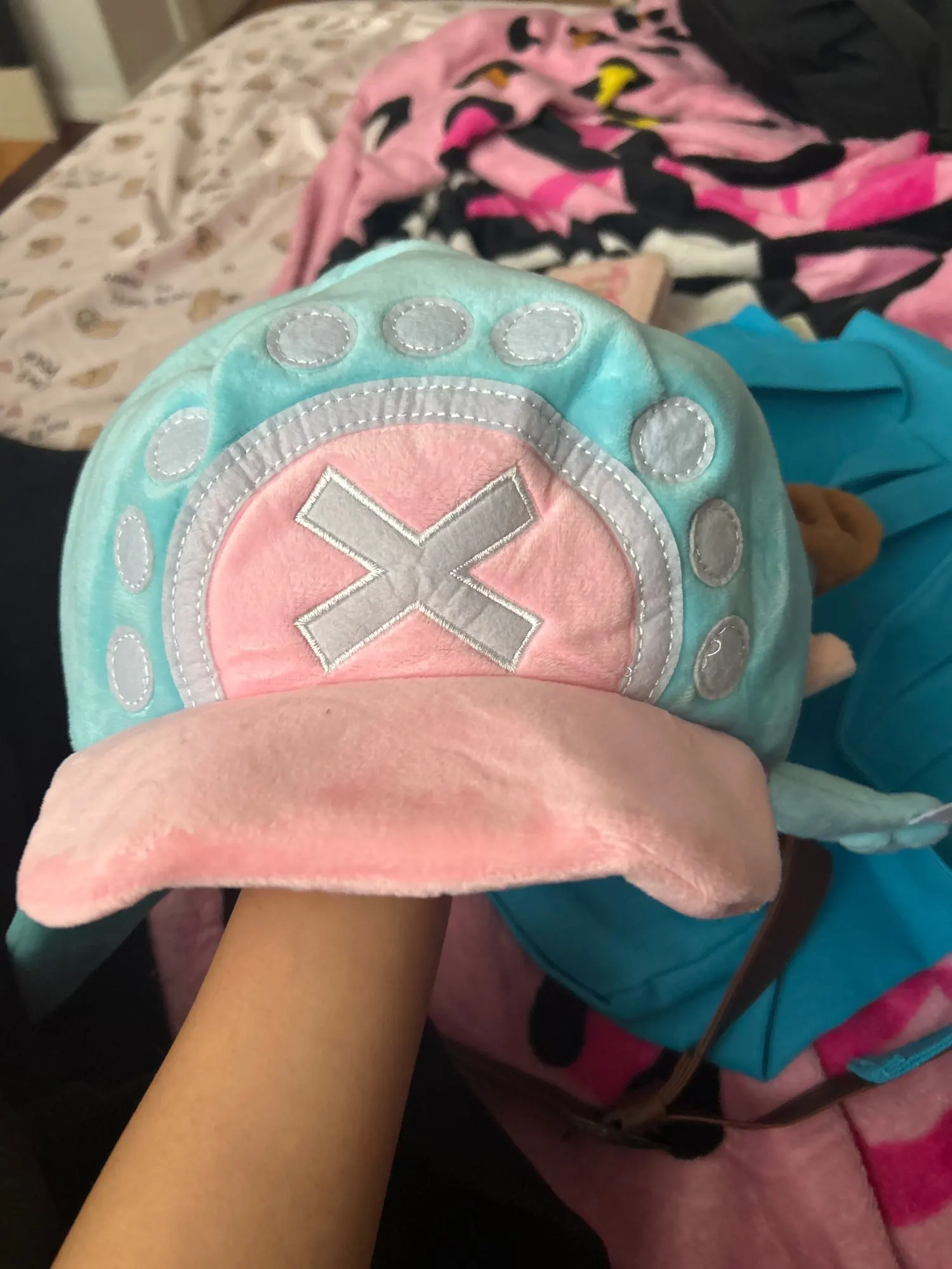 Foto de un comprador: Peluche de Chopper: gorro kawaii de Tony Tony en 6 colores