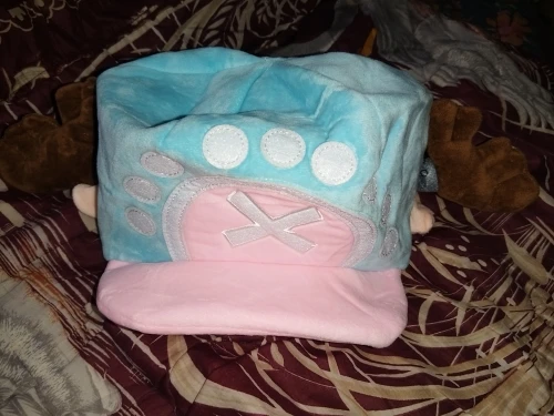 Foto de un comprador: Peluche de Chopper: gorro kawaii de Tony Tony en 6 colores